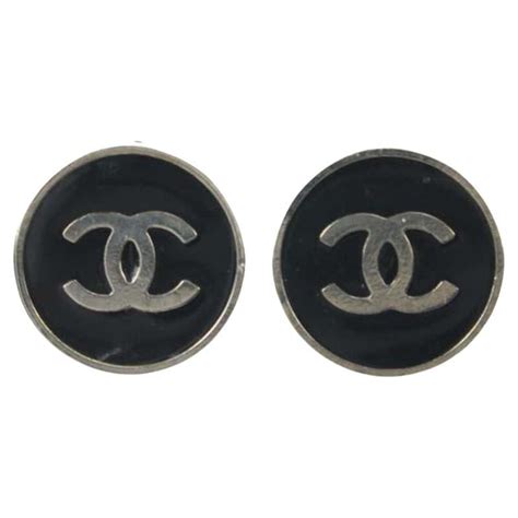 chanel sterling silver|chanel earrings for sale.